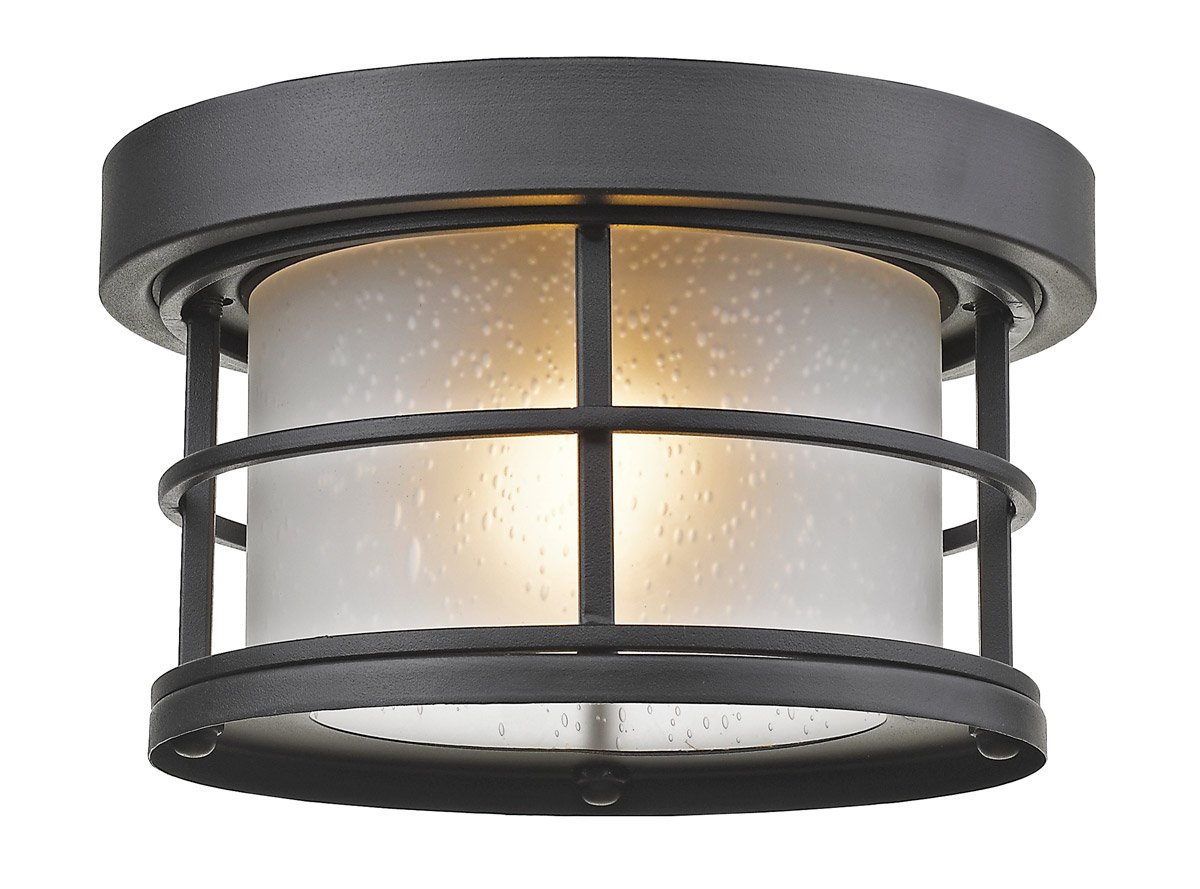 Outdoor Wall Sconces - Black Aluminum 1-Light Fixture with Medium Base for 10-Inch 100W Bulbs | Perfect for Porch, Patio & Garden Lighting