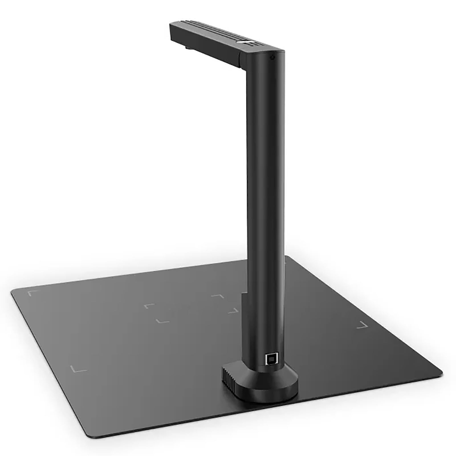 Portable A4 Document & Photo Scanner with 2 LED Lights - 1600W High Resolution, 1 Second Fast Scanning - 3-Level Fill Light Mode for Books, ID Cards, Magazines & Pictures - Perfect for Office, Home & Travel Use