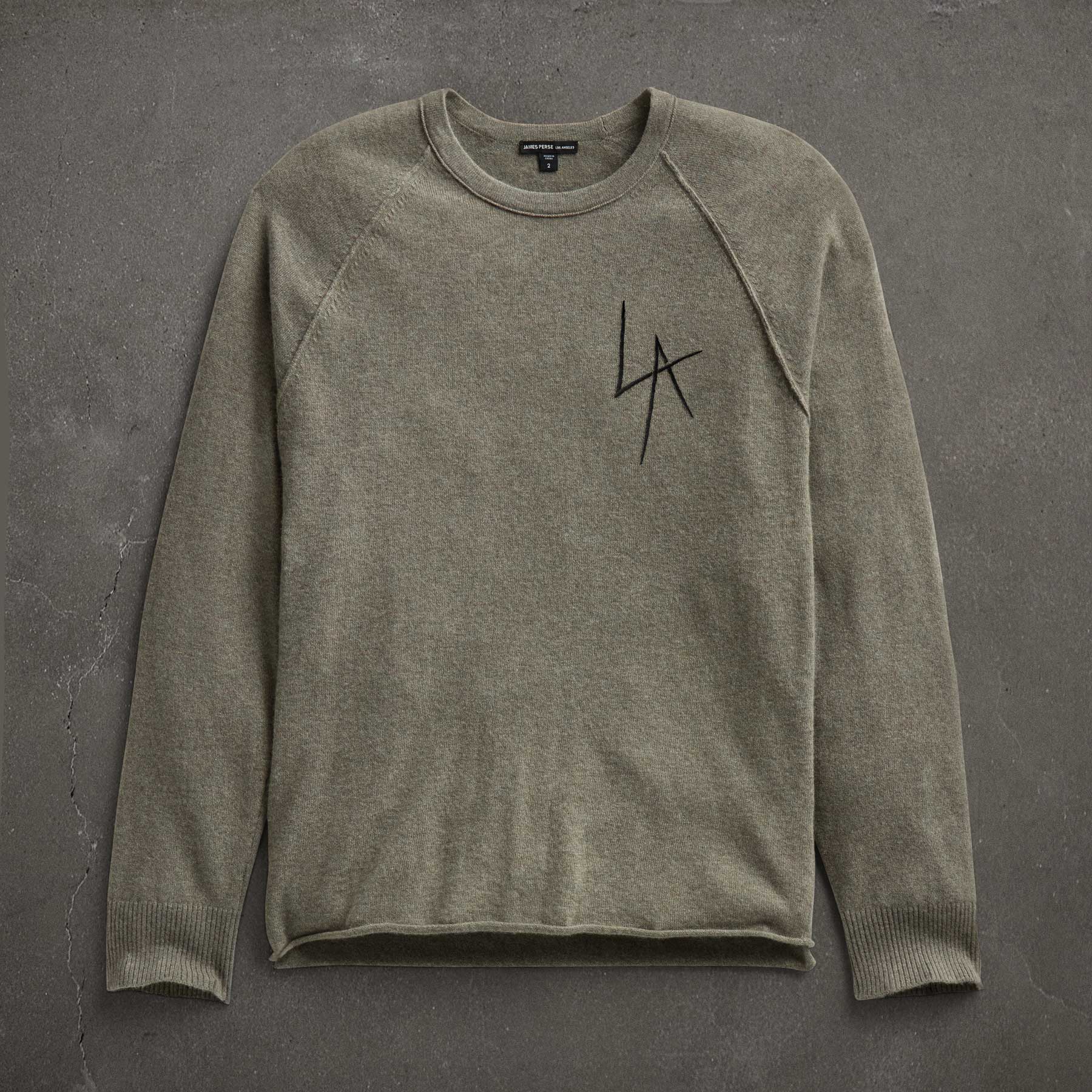 JP x LA Cashmere Raglan Sweater - Soft & Stylish Unisex Pullover for Men & Women | Perfect for Casual Wear, Layering & Fall Fashion