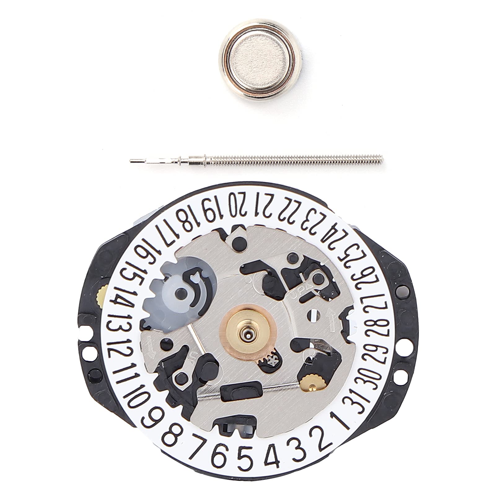 DIYdeg Watch Movement Parts - Compact Quartz Watch Movement Battery for Watch Repair & Replacement | Perfect for Watch Shops, Hobbyists & Professional Watchmakers (Ideal for Rolex, Omega, Seiko Repair)
