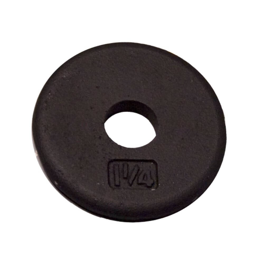 Body Solid Standard Cast Plate RPB - Heavy Duty Weight Plate for Home & Gym Strength Training - Perfect for CrossFit, Powerlifting & Fitness Workouts