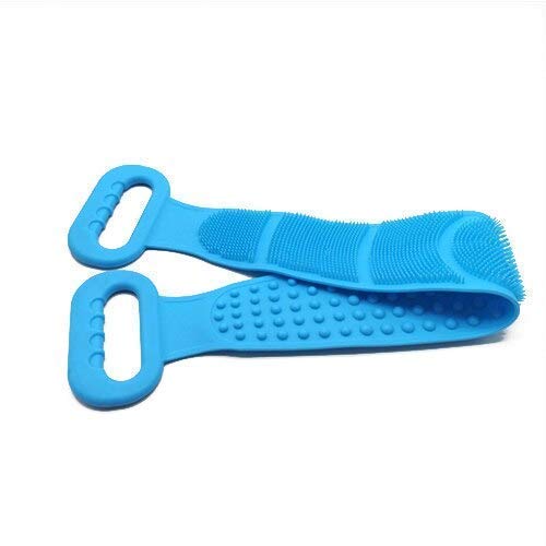 CPEX Dual-Sided Silicone Bath Towel Scrubber Belt - Exfoliating Body Brush for Shower & Bath, Back Scrubber & Massage Tool (Multi-Color) | Perfect for Exfoliation, Deep Cleaning & Relaxing Massage