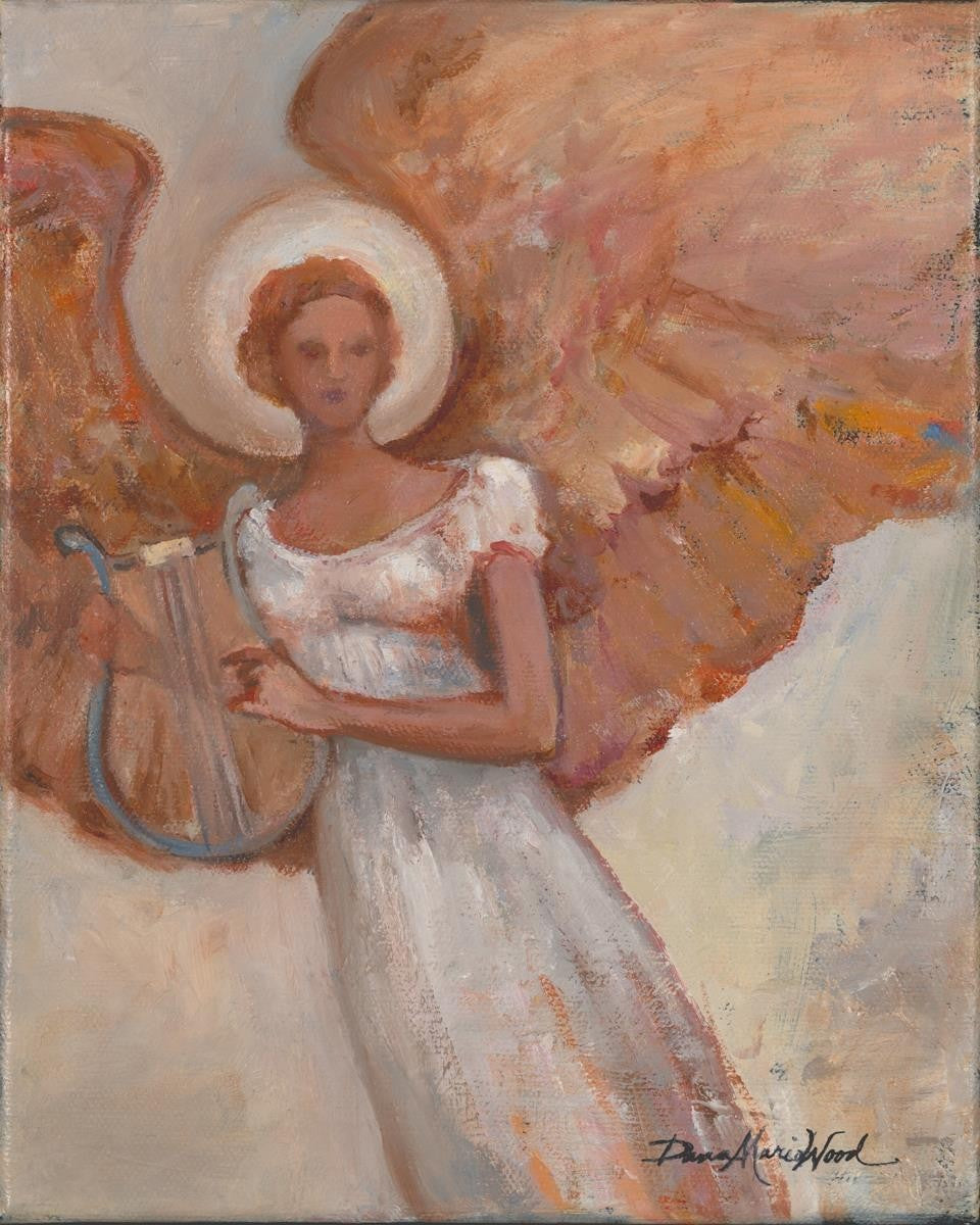 Angel Gallery Wrap Canvas Art - Handmade Wall Decor for Living Room, Bedroom & Office - Perfect Gift for Home & Wedding Decor
