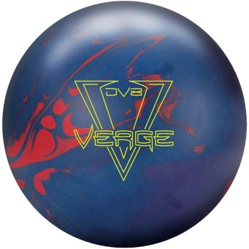 DV8 Verge Solid Bowling Ball - Navy, Purple, Crimson | High Performance Reactive Resin for Hook & Control | Perfect for League Play & Tournament Bowlers