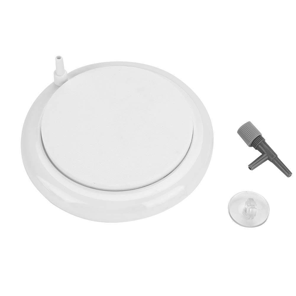 Yunnyp Fish Tank Aquarium Air Bubble Stone - Nano Bubble Air Diffuser Disk for Aquarium Pump | Perfect for Freshwater & Saltwater Fish Tanks, Hydroponics & Pond Aeration