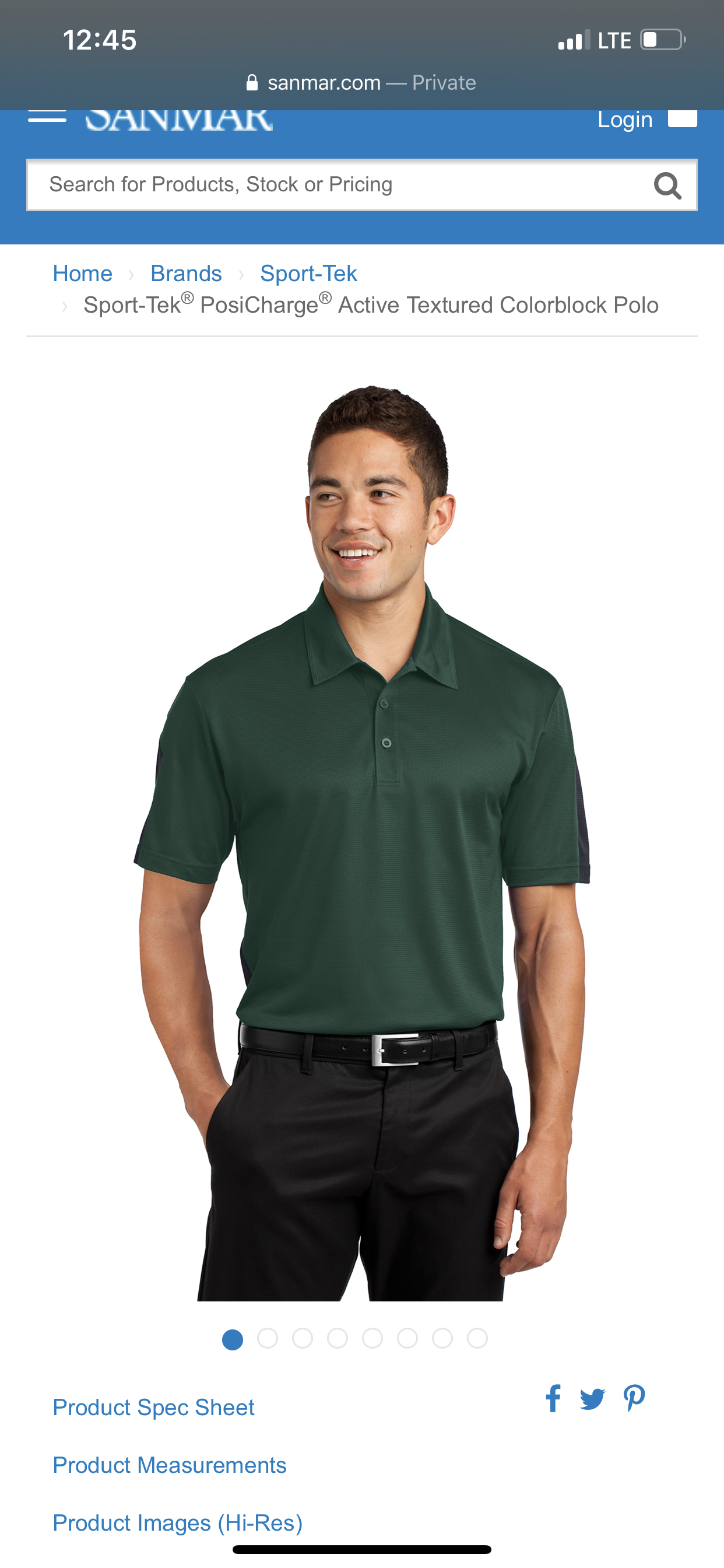 Lucky Bowler Sport Tek® PosiCharge® Polo Shirt - Moisture Wicking Performance Golf & Casual Wear for Men