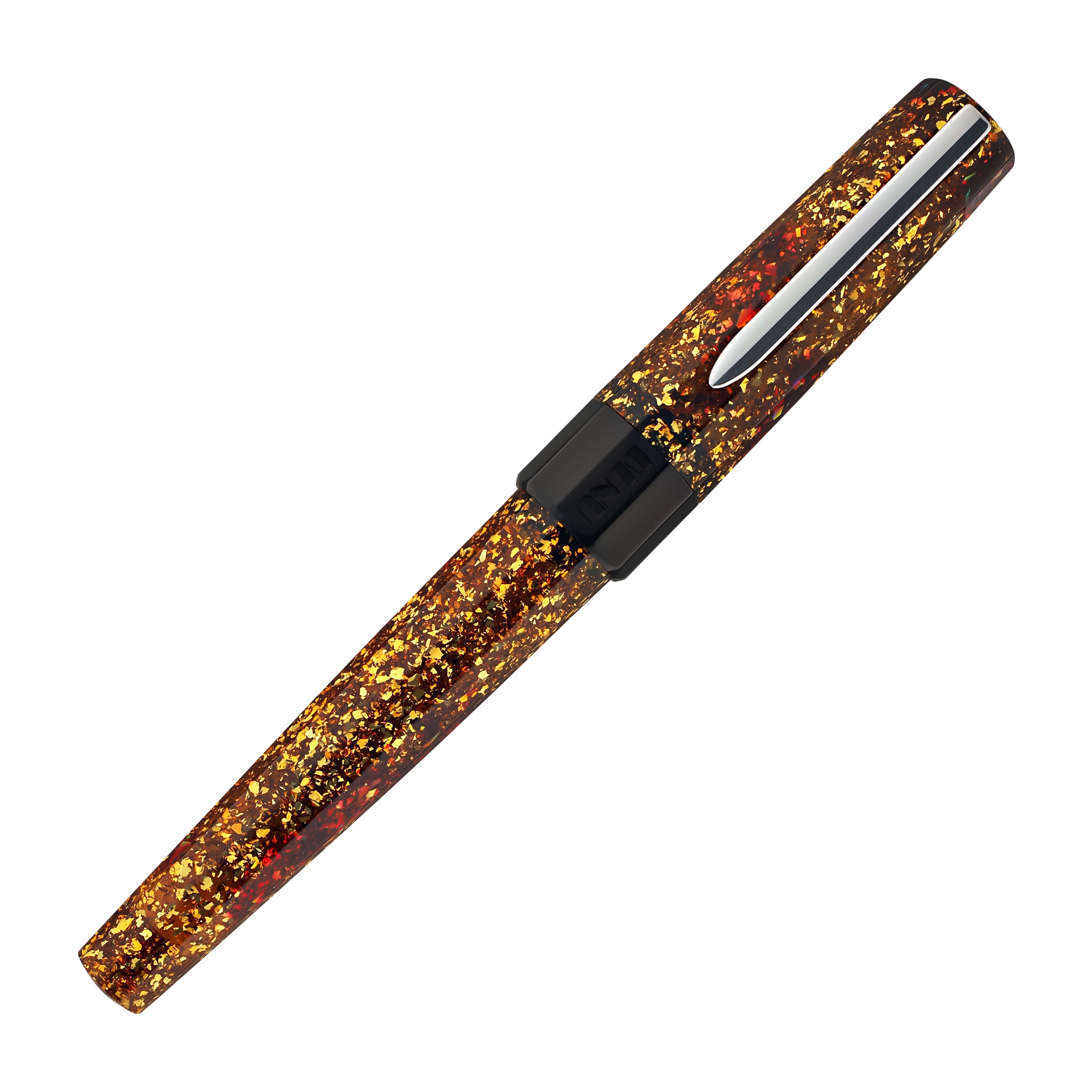 Benu Euphoria Luxury Fountain Pen - Premium Bourbon Color for Smooth Writing - Perfect for Gifts, Calligraphy & Professional Use