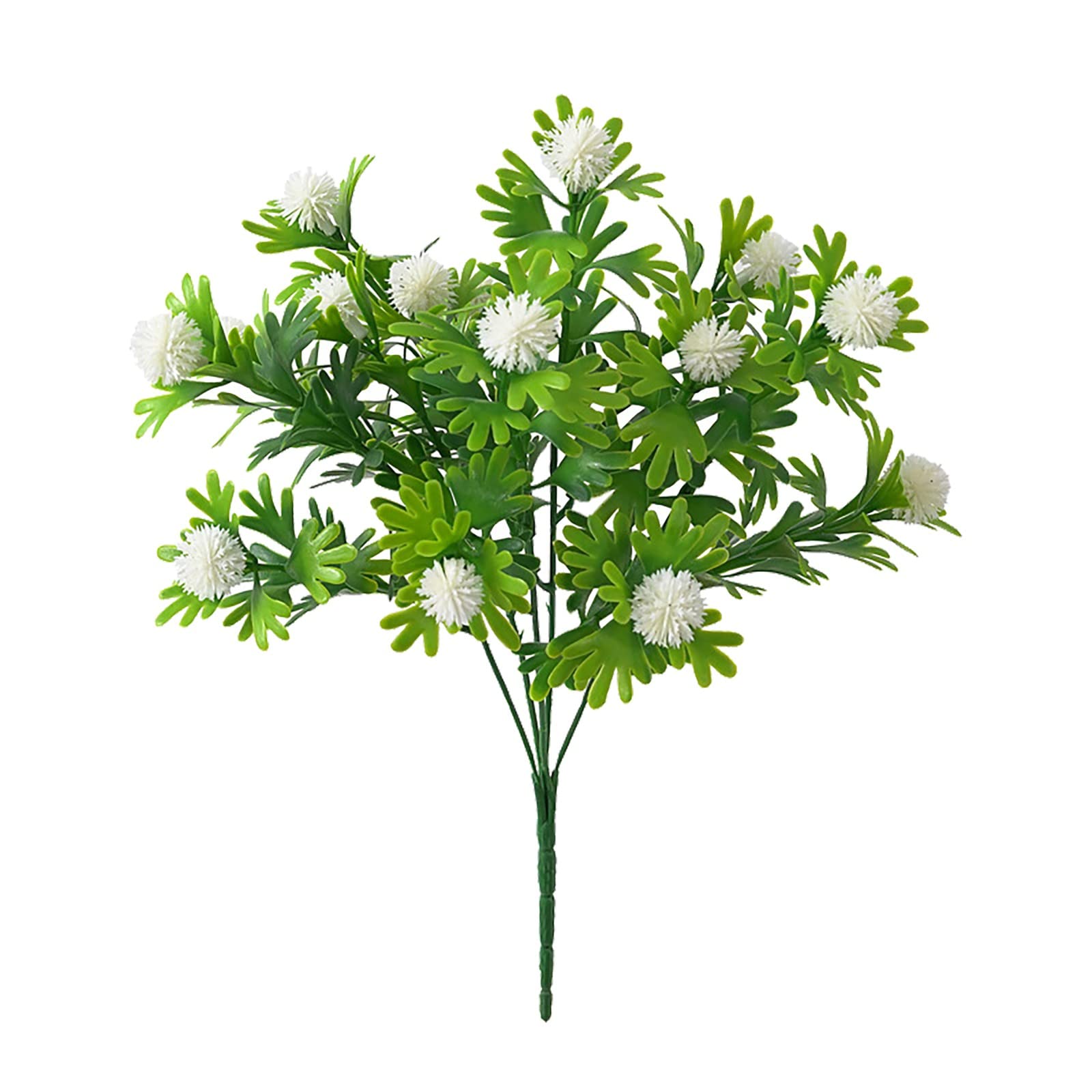 Artificial Fake String of Pearls Plant - Realistic Green Hanging Succulent Bonsai for Home Decor, Office Desk, Wedding Centerpiece & Indoor Table Decoration