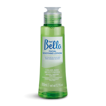 Depil Bella Postwax Facial Soothing Lotion 110ml - Calming After Wax Treatment for Smooth Skin | Ideal for Face, Bikini & Body Waxing Aftercare