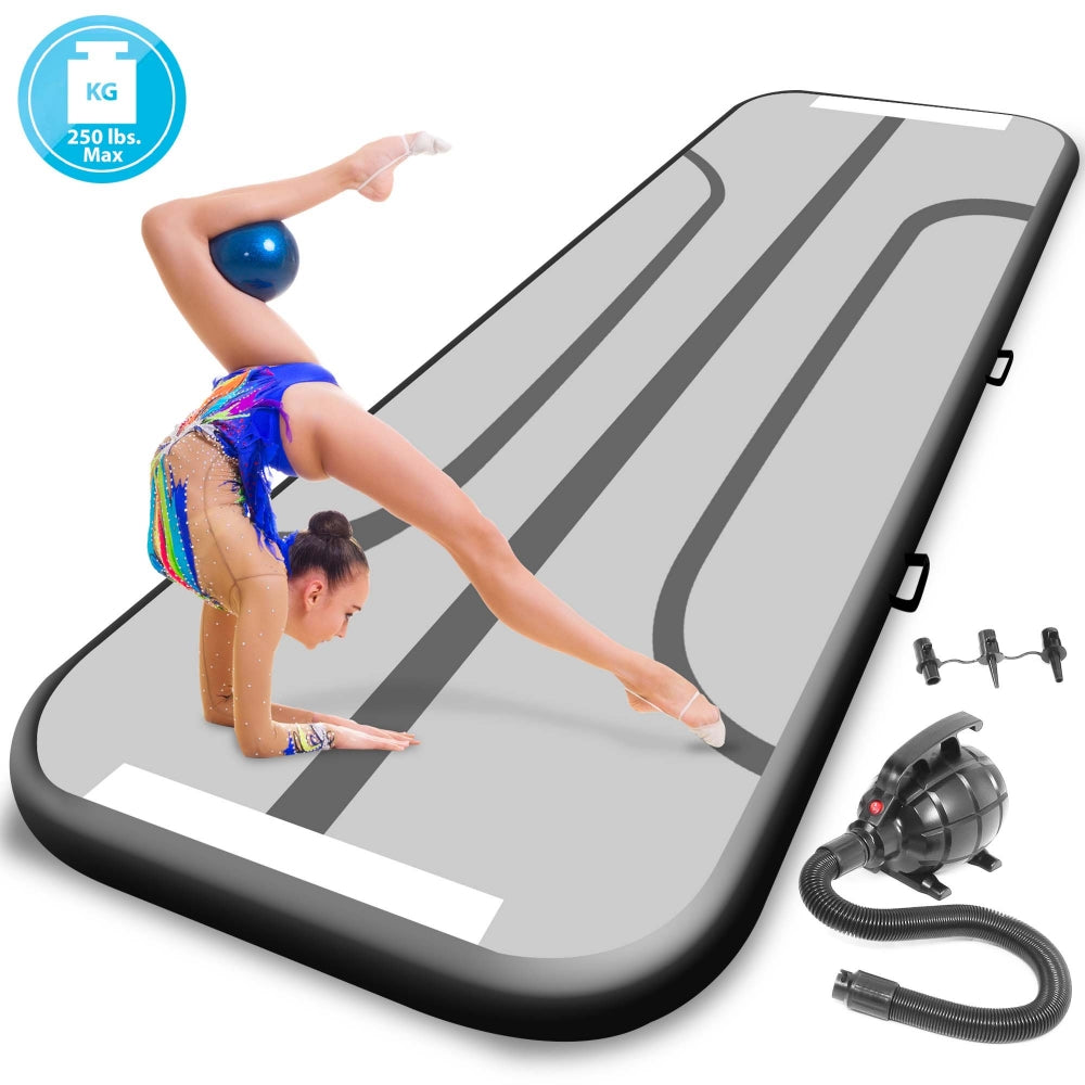 Professional Gymnastics Floor Tumble Track Mats - Non-Slip Training Mats for Home & Gym Use - Perfect for Cheerleading, Tumbling, and Martial Arts Practice