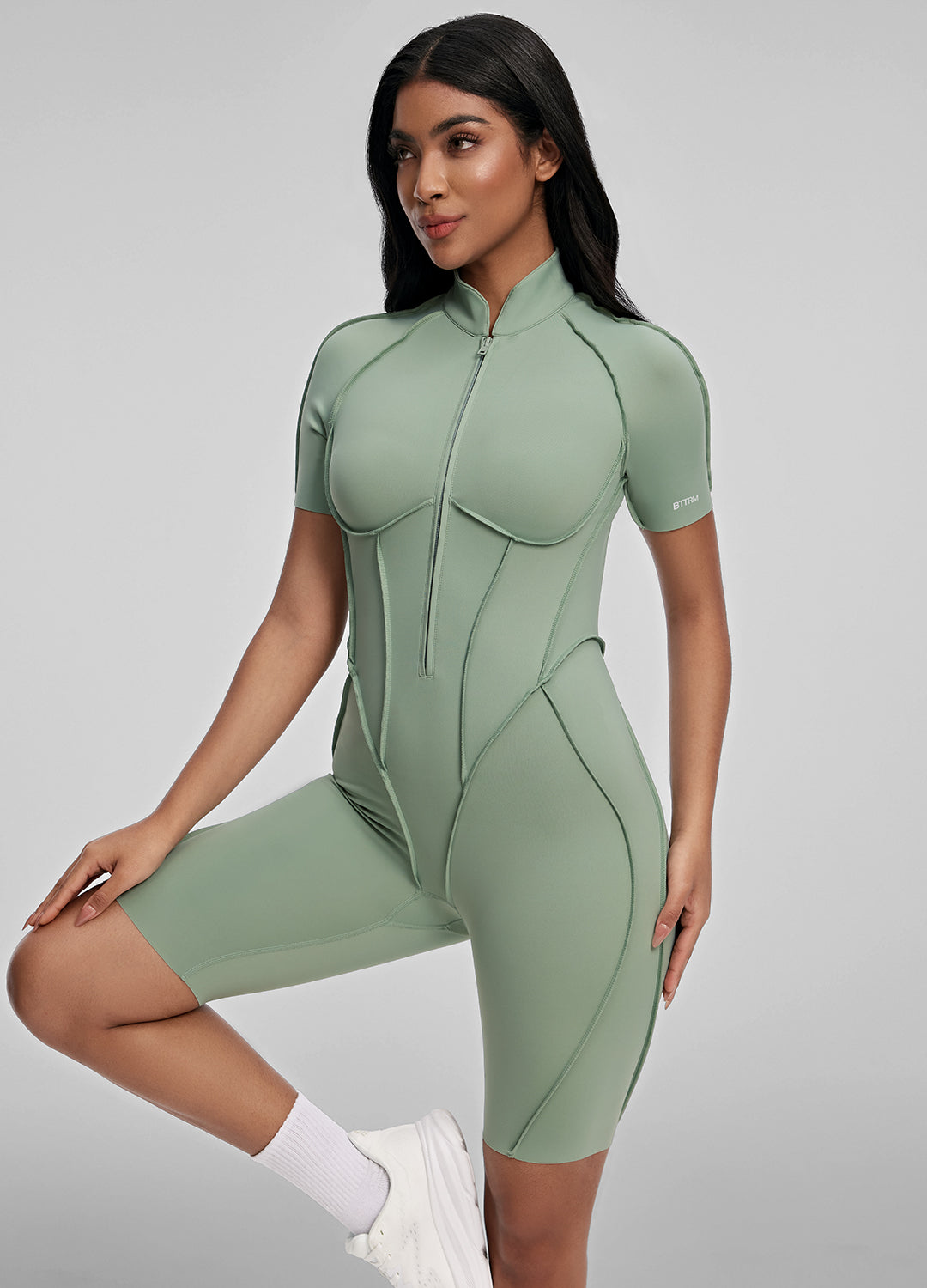 Stylish Women's Shorts Catsuit - Sexy & Comfortable Bodysuit for Dance, Yoga & Night Out