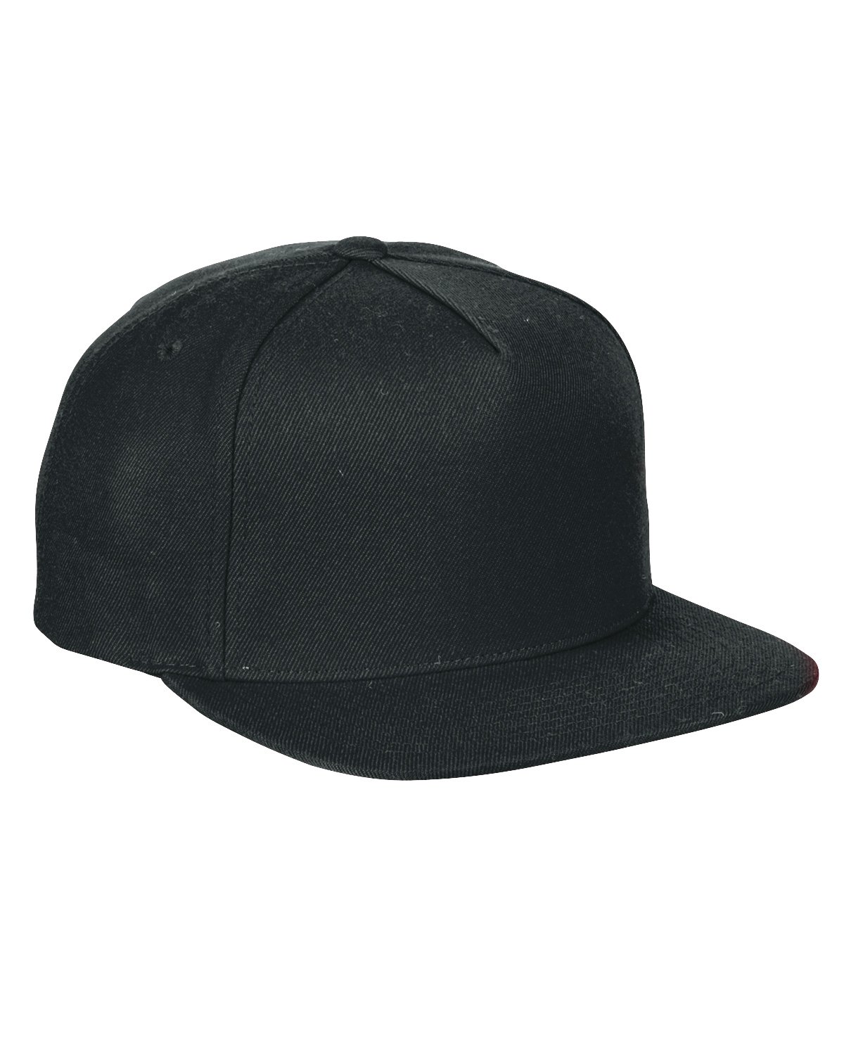 Yupoong 5-Panel Wool Blend Snapback Cap (YP5089) - Adjustable Unisex Baseball Hat for Men & Women - Perfect for Outdoor Sports, Casual Wear & Street Fashion