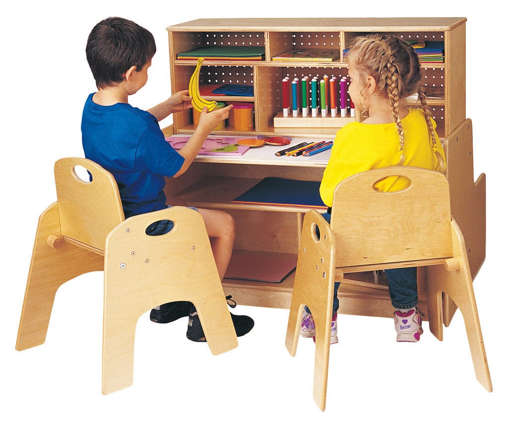 Script n Skills Station Mini - Portable Writing & Drawing Desk for Kids - Perfect for Home, School & Travel Activities
