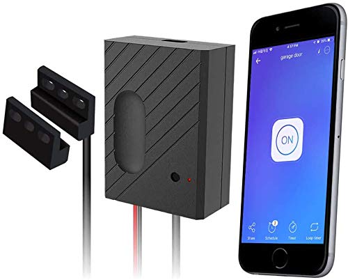Newgoal Smart WiFi Garage Door Opener Controller - Compatible with Alexa & Google Assistant, Remote Control via Smartphone App (Ewelink), Voice & Timer Function - Perfect for Smart Home Automation & Secure Garage Access
