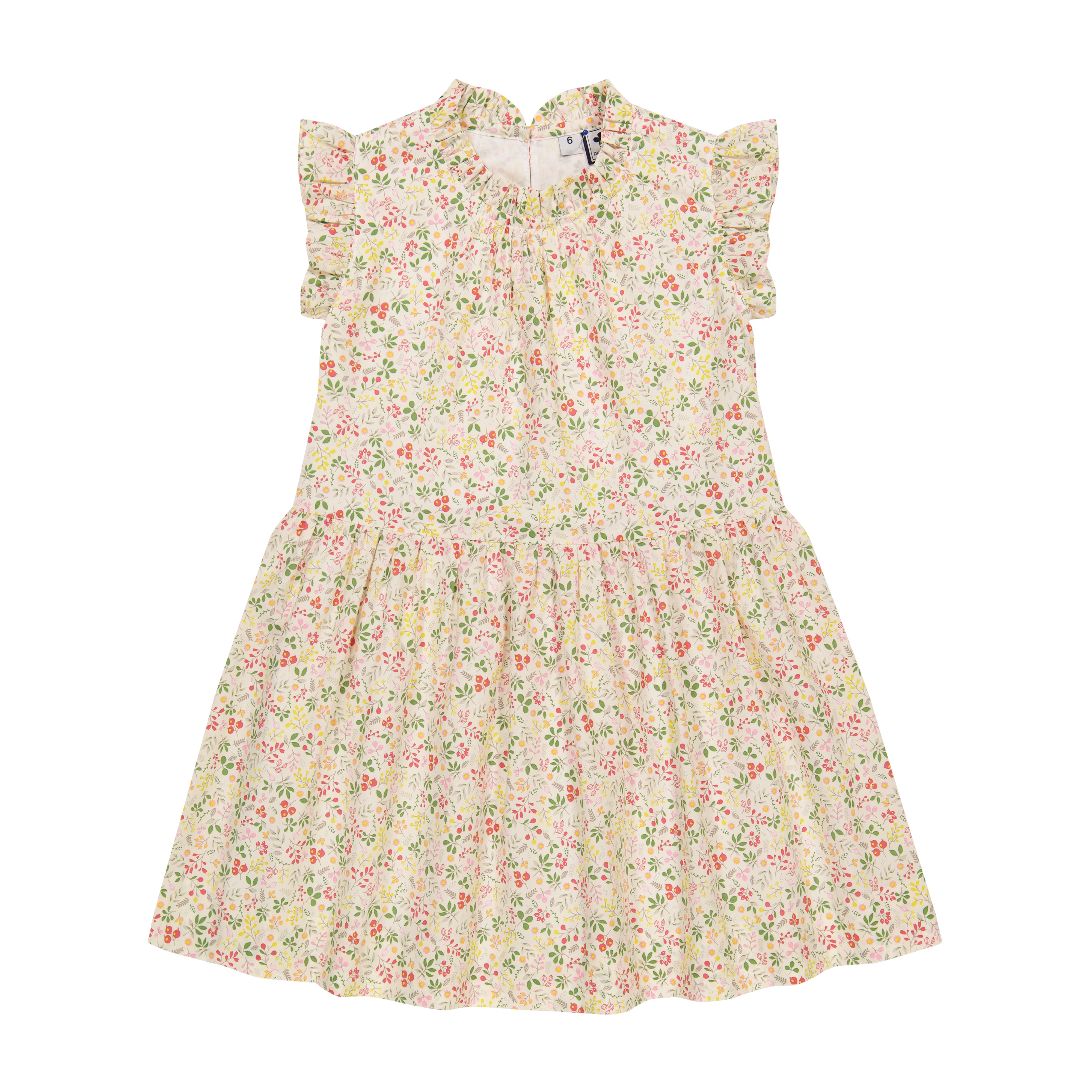 Kinsley Floral Drop Waist Dress for Women - Elegant Summer Casual & Party Wear