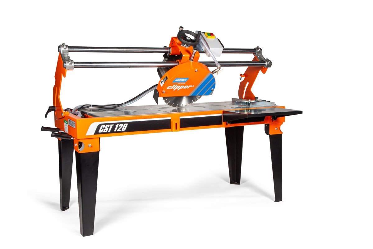 Clipper CST Series Overhead Rail Masonry Saw - Electric Power Tool for Concrete Cutting & Construction Projects | Perfect for Professional Contractors & DIY Home Renovations