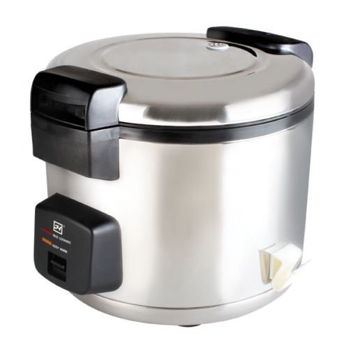 Thunder Group SEJ-60000 33-Cup Commercial Electric Rice Cooker & Warmer - Perfect for Restaurants, Catering & Large Family Gatherings