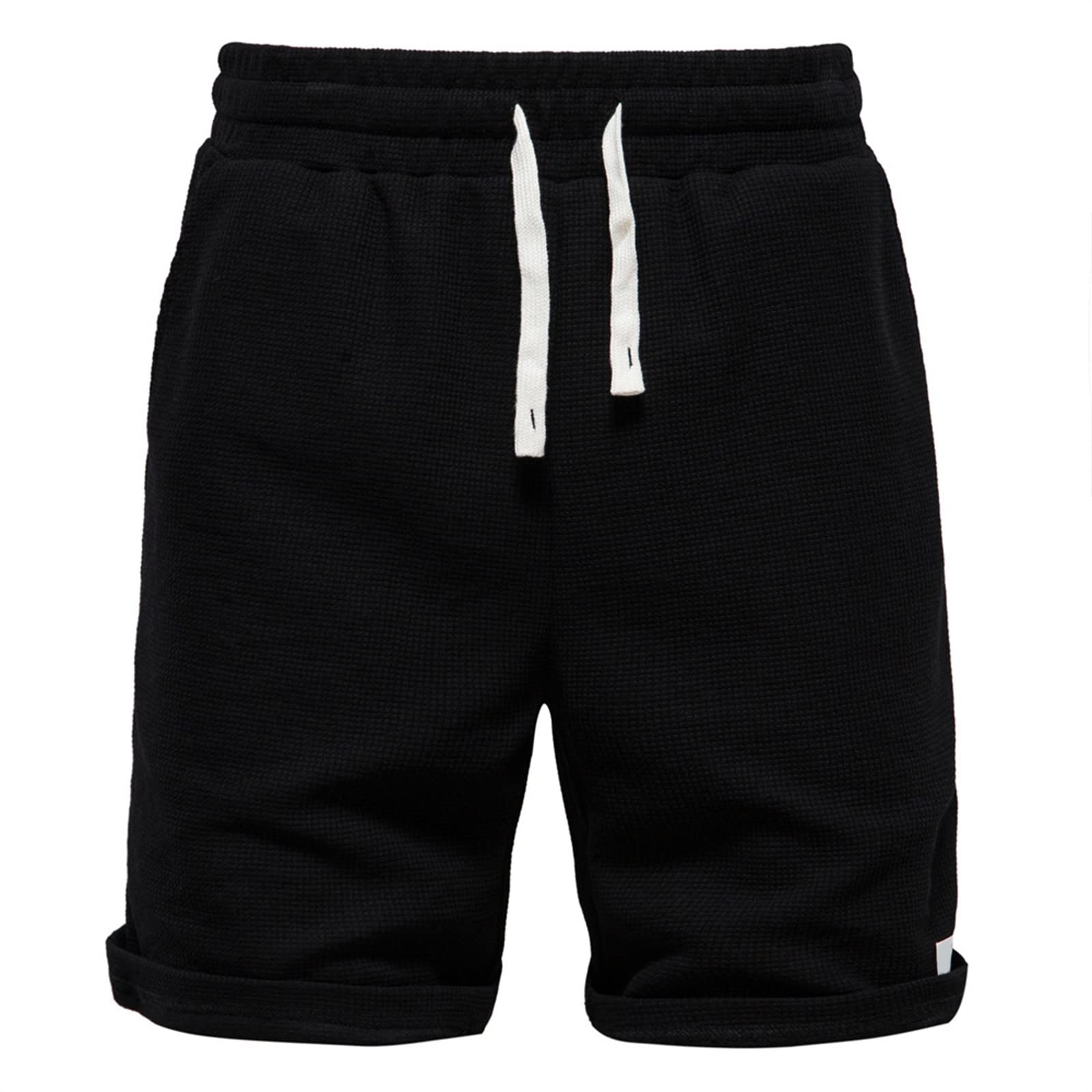 LindoMaker Men's Cargo Shorts with Pockets - Breathable Bermuda Tactical Shorts for Gym, Workout, Travel & Outdoor Activities | Regular Fit Casual Summer Shorts