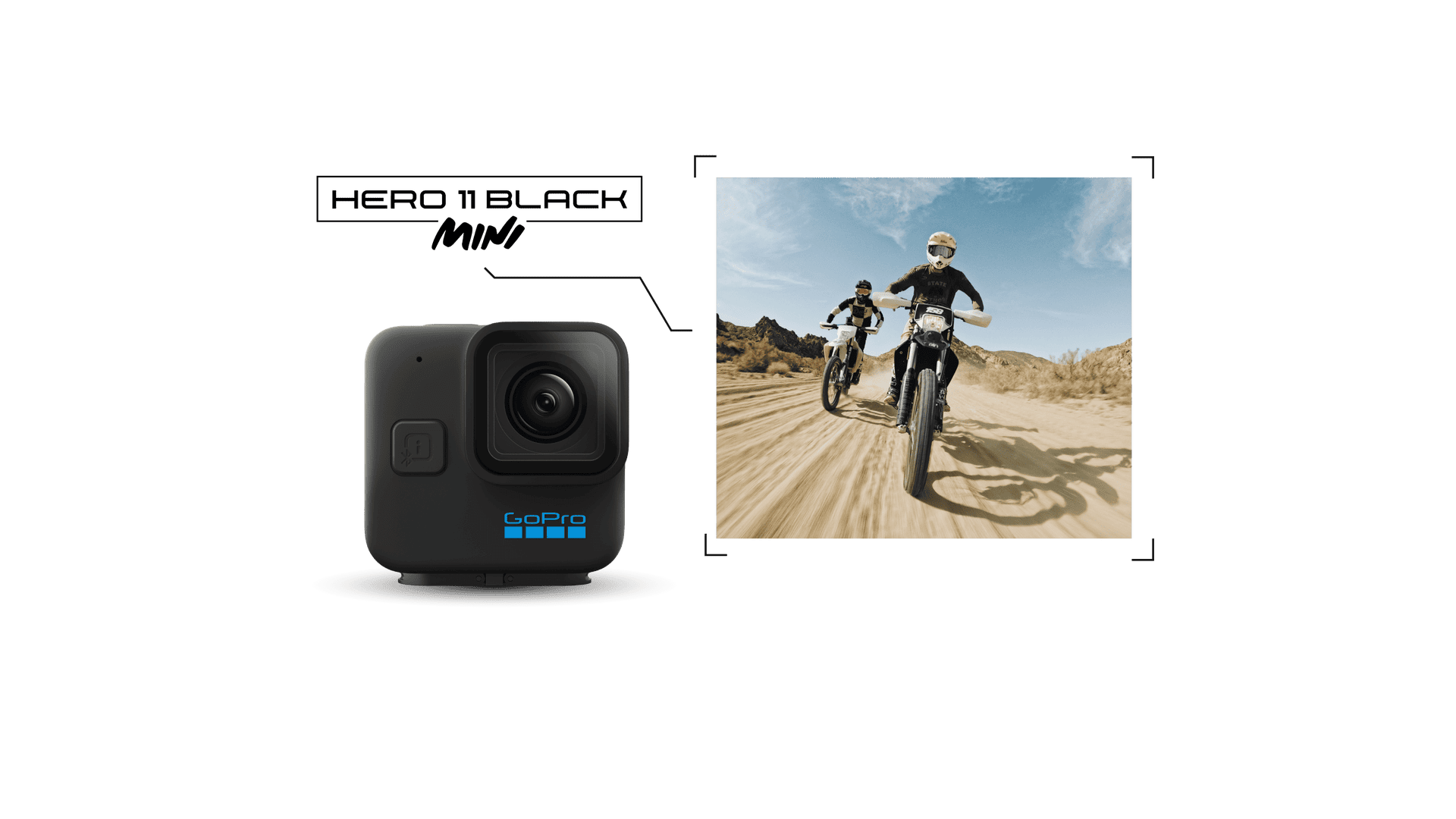 GoPro Hero11 Mini Action Camera - 5K Ultra HD, Waterproof, Compact & Lightweight for Vlogging, Travel & Adventure Sports