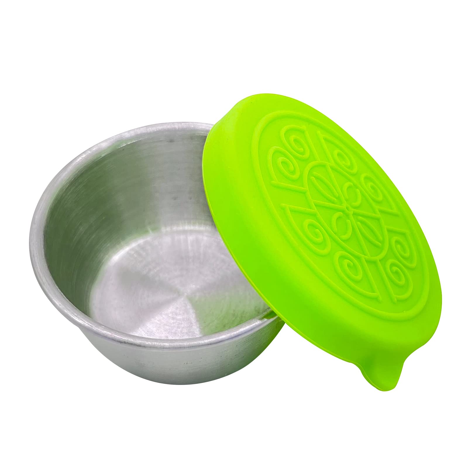 Awakingdemi 1.7 oz Condiment Containers with Lids - Leakproof Salad Dressing Cups for Travel, Picnics & Takeout (Green) - Perfect for Restaurants, BBQs and On-the-Go Meals