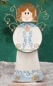 Roman Angel Plates & Rack - Elegant Home Wall Decor for Living Room