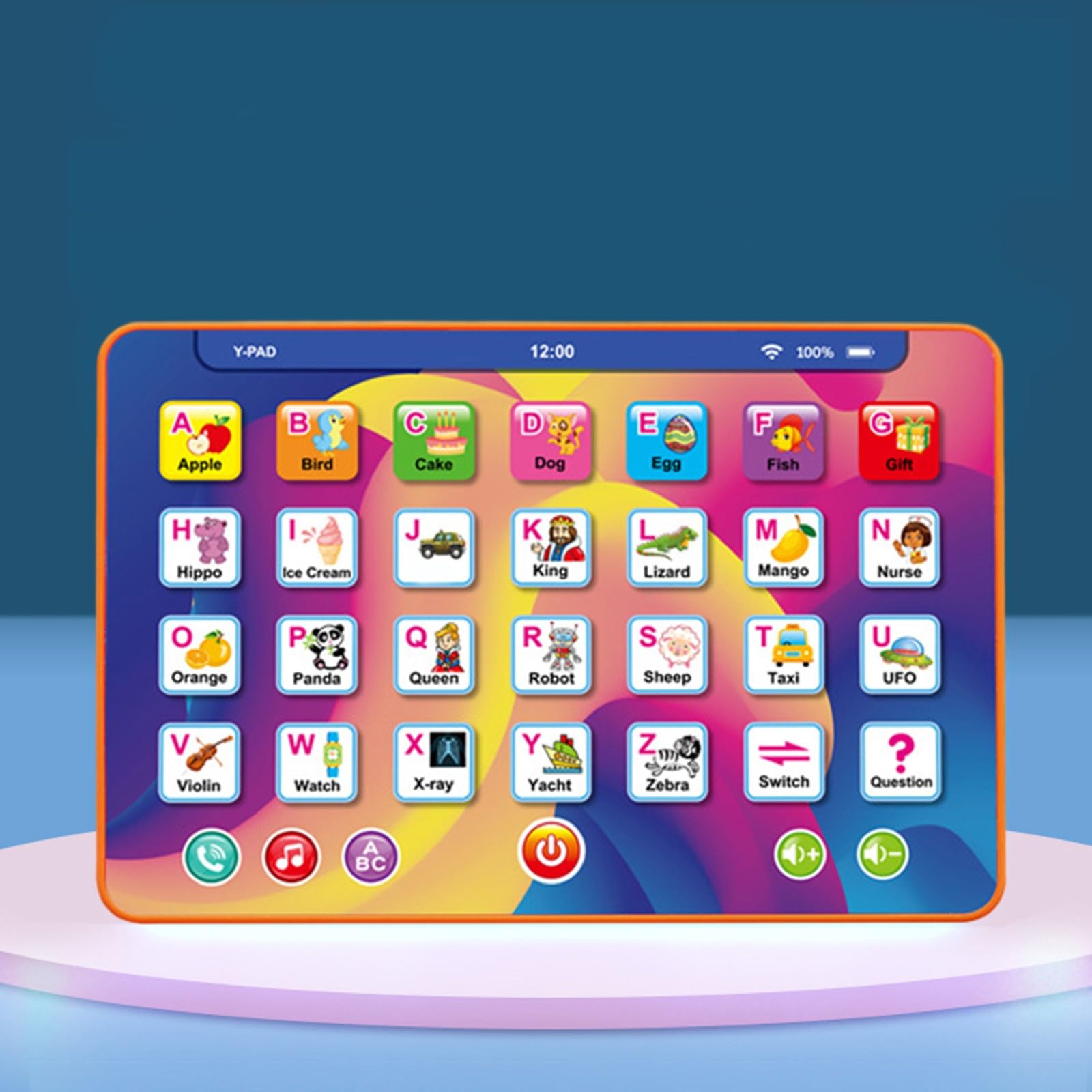 Kids Learning Tablet - ABC & Number Educational Toy for Toddlers | Fun Learning Activities