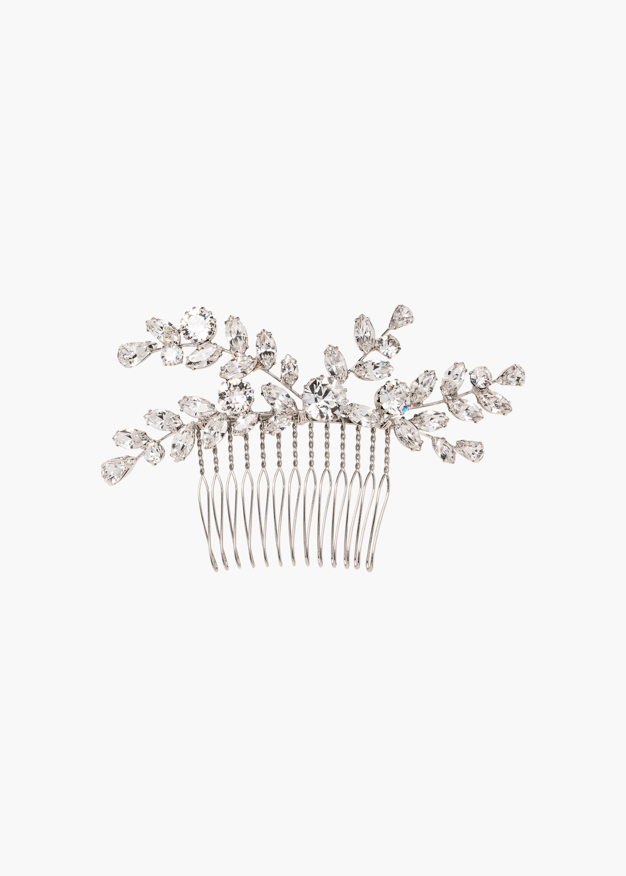 Alessa Crystal Hair Comb - Elegant Handmade Hair Accessory for Women | Perfect for Weddings, Prom, and Special Occasions