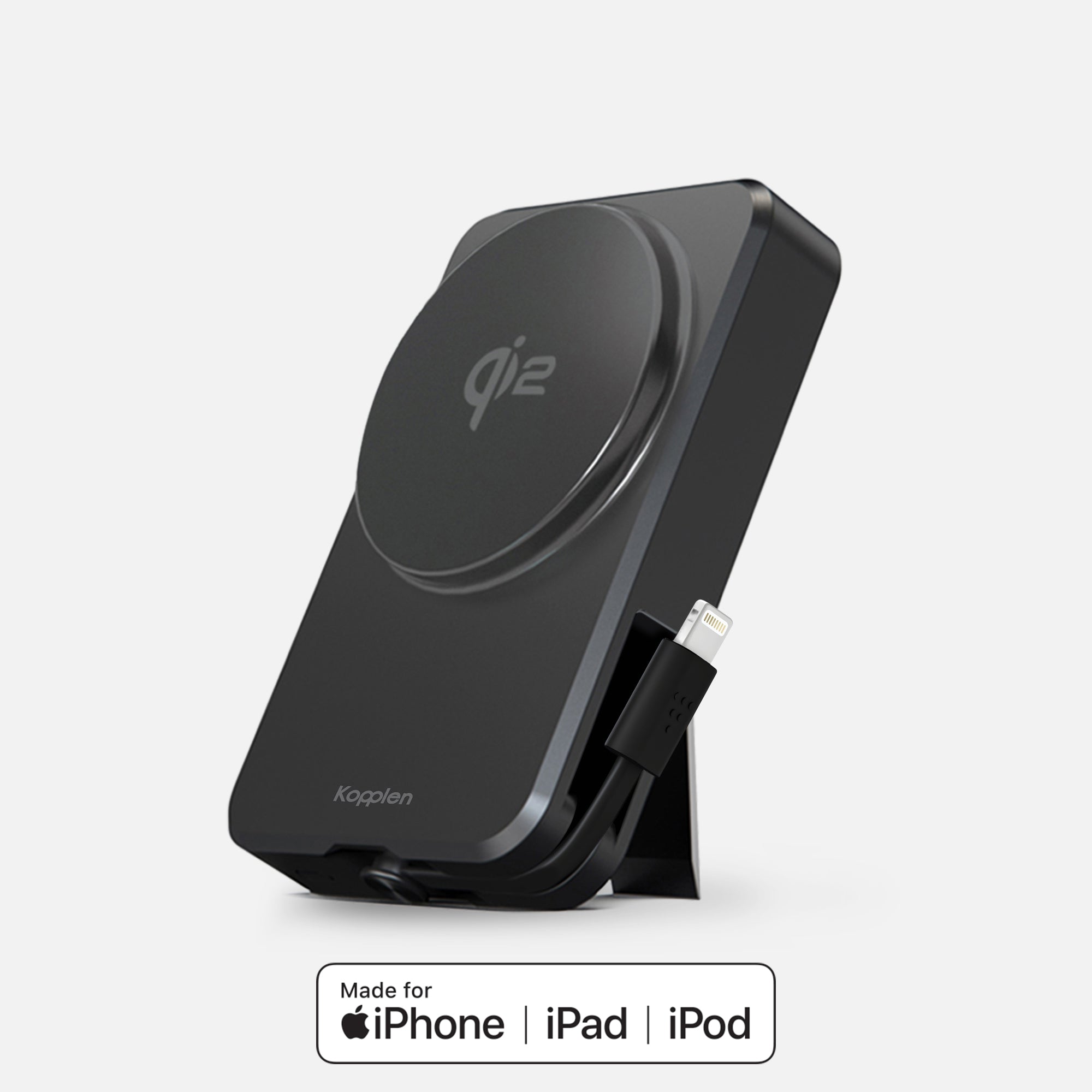 Qi2 Wireless Power Bank 8,000mAh Portable Charger - Fast Charging for iPhone, Android & AirPods | Perfect for Travel, Camping & Emergency Backup