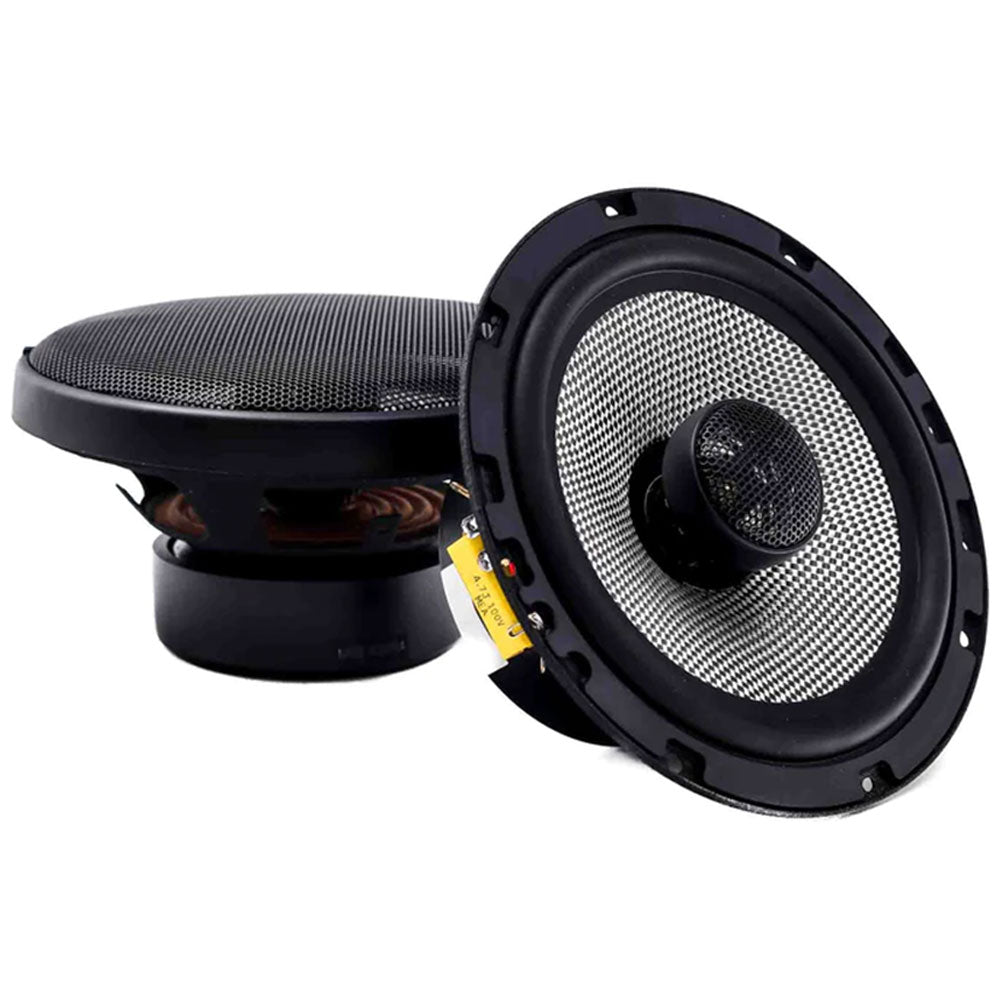 American Bass SQ6.5 160W 6.5 Inch 2-Way Coaxial Car Speakers - Premium Sound for Cars, Trucks & SUVs - Perfect for Road Trips, Commuting & Audio Upgrades
