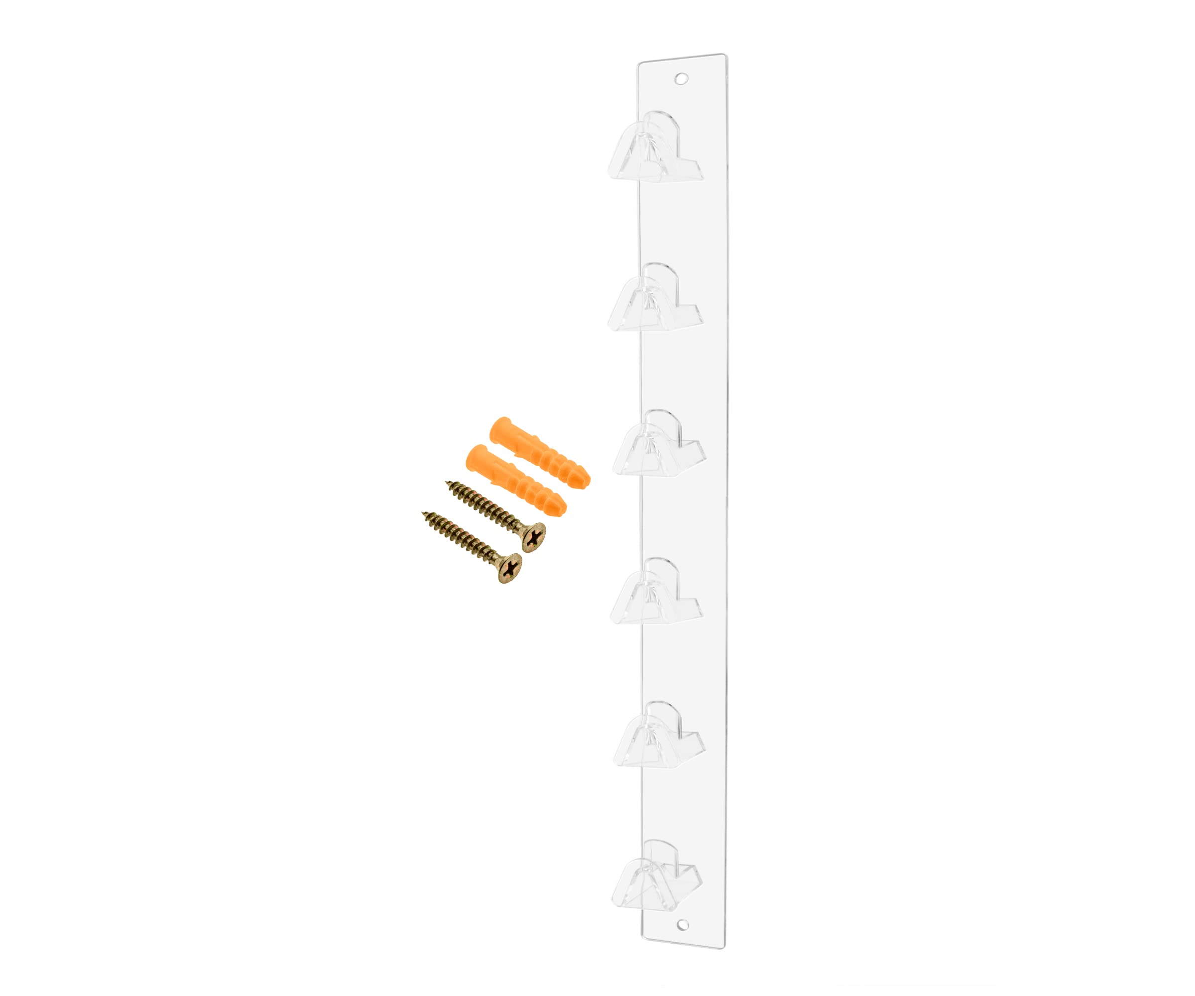 12 Pack Clear Acrylic Sunglasses Display Holder - Multi-Tier Hanging Organizer with Hardware for Retail Stores & Optical Shops - Perfect for Eyewear Showcase and Store Organization