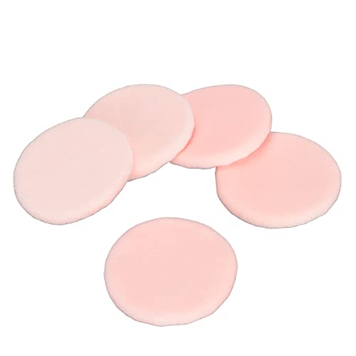 Premium Makeup Powder Puff - Soft, Non-Toxic & Hypoallergenic Face Powder Sponge for Flawless Application (Pink) | Ideal for Liquid & Powder Foundation, Setting Powder & Touch-Ups