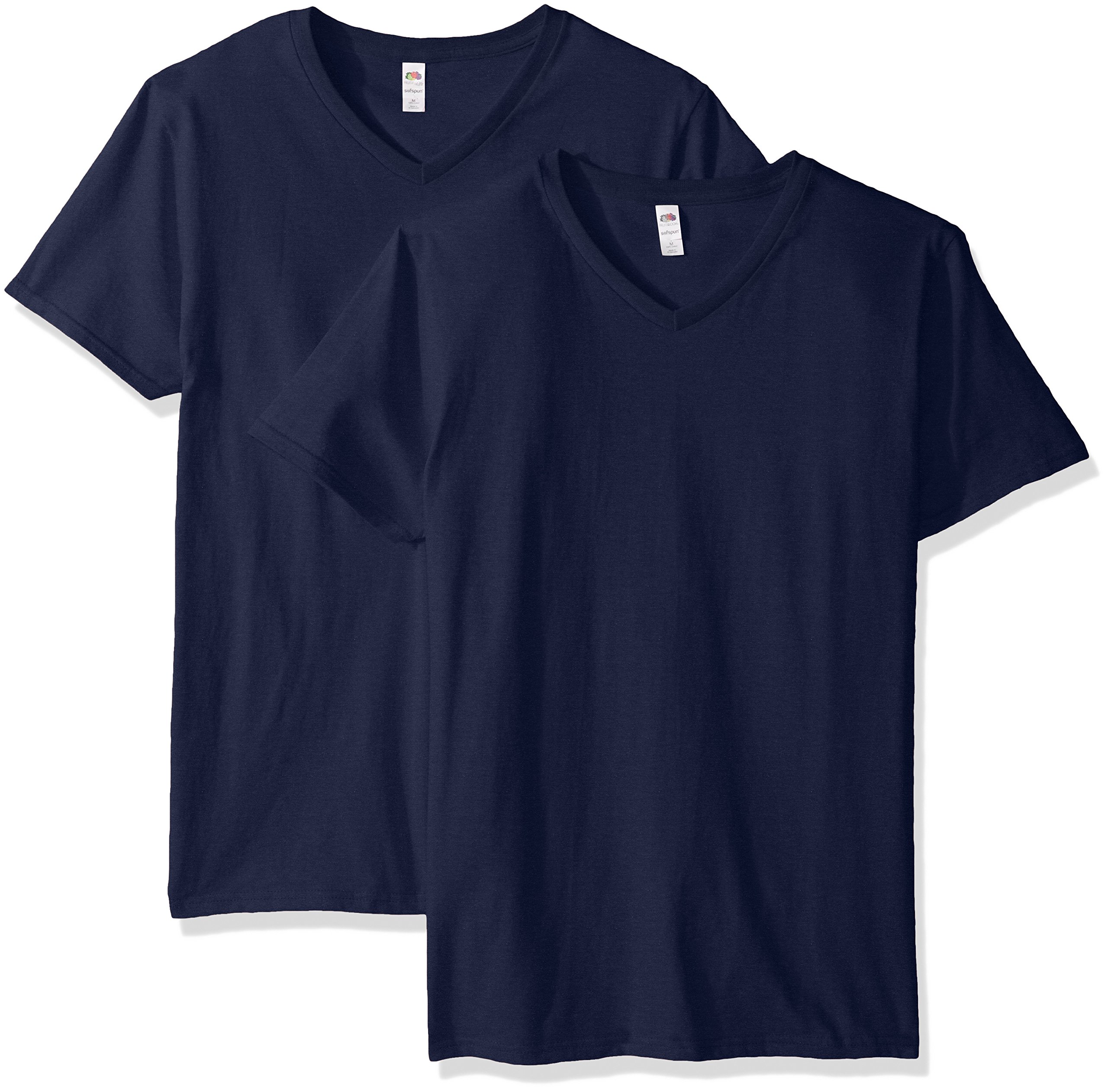 Fruit of the Loom Men's Lightweight Cotton T-Shirts - Short & Long Sleeve Comfortable Casual Tees for Everyday Wear, Workout, and Layering