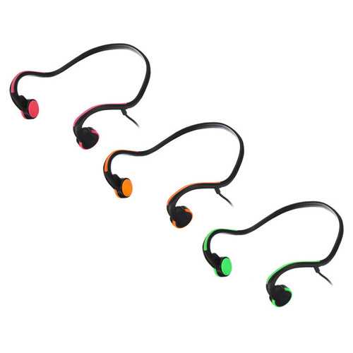 Bluetooth Bone Conduction Headphones - Open Ear Stereo Wireless Headset for Sports, Running & Cycling - Compatible with Smartphones & Tablets - Sweatproof & Lightweight for Outdoor Activities
