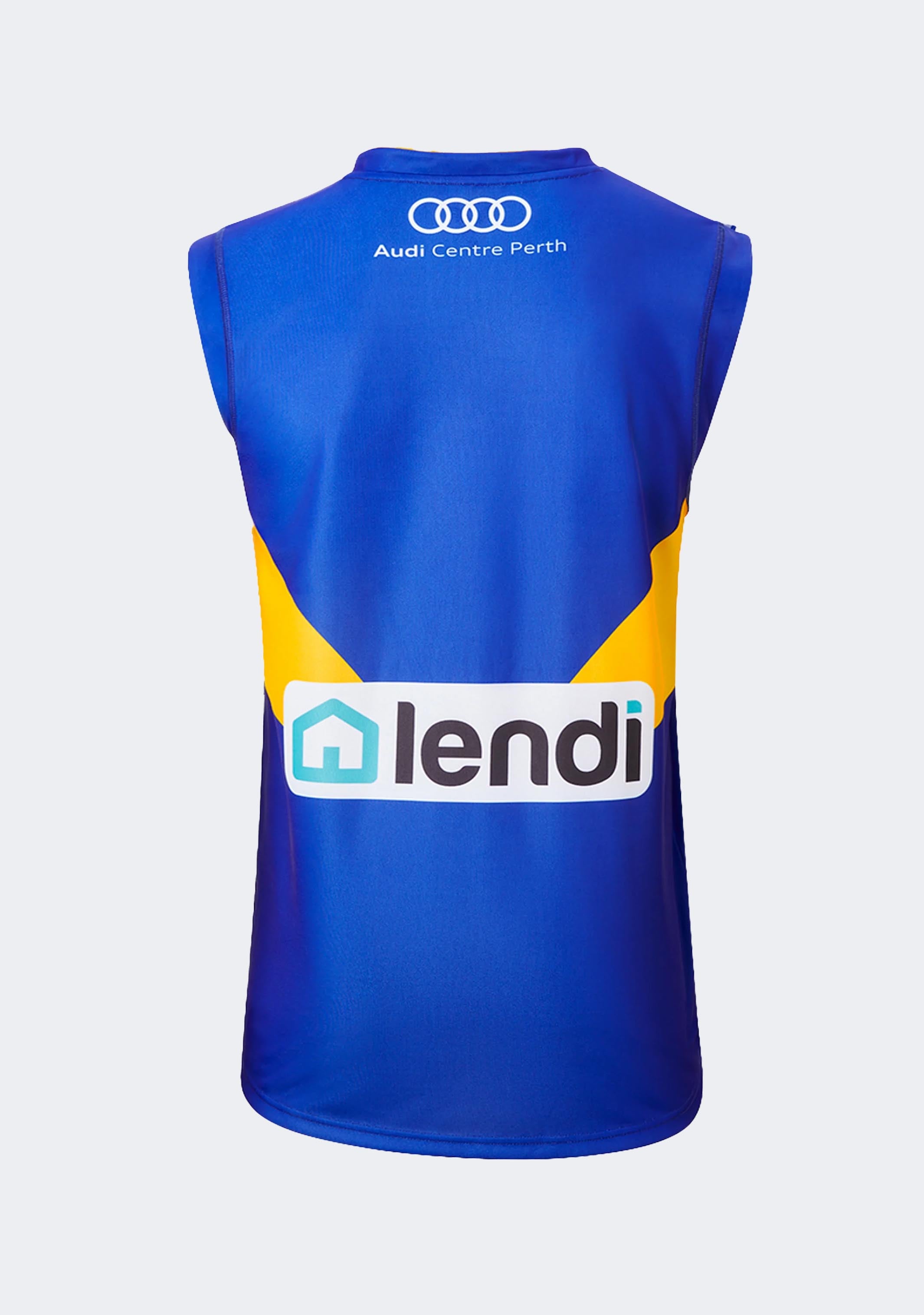 Castore Men's West Coast Eagles 2022 Home Jersey - Official AFL Football Shirt for Fans & Players - Perfect for Game Day, Training & Casual Wear