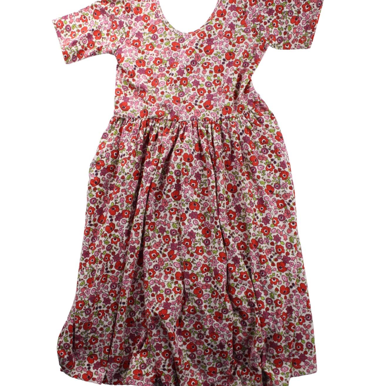 Alice + Ames Girls' Short Sleeve Cotton Dress - Size 10Y | Casual Summer Outfit for School, Playdates & Family Outings