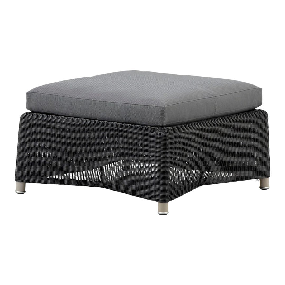 Premium Diamond Outdoor Footstool - Waterproof & Durable Patio Stool for Garden, Poolside, and Deck - Comfortable & Stylish Seating Accessory