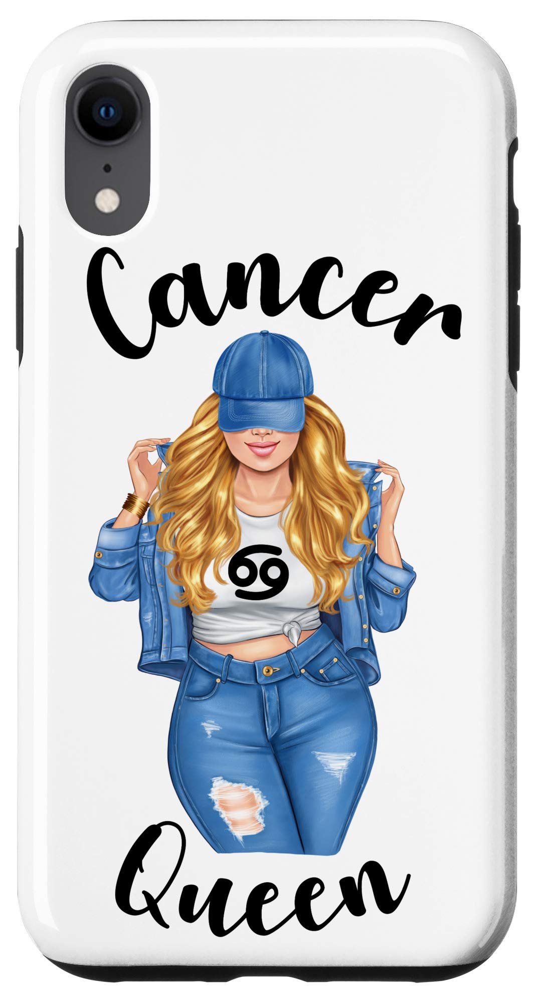 iPhone XR Case - Streetwise Cancer Queen Blonde Diva Design, Perfect for Birthday Gifts & Daily Protection (Compatible with iPhone XR) | Trendy Phone Cover for Women, Girls, Fashion Lovers