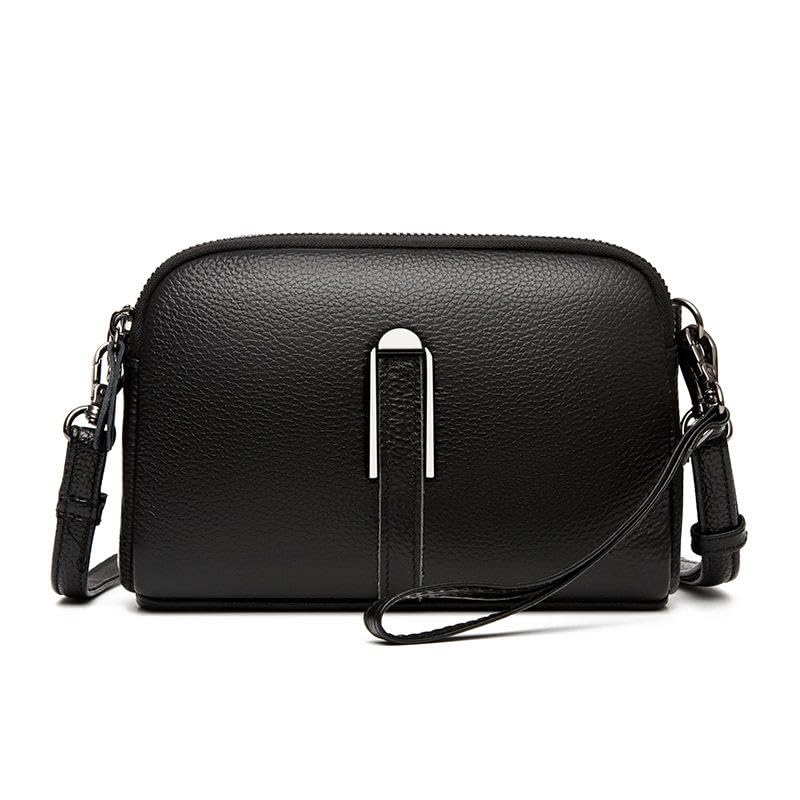 AVISTHA Women's Leather Shoulder Bag Crossbody Purse with 2 Removable Straps - Perfect for Work, Travel & Everyday Use
