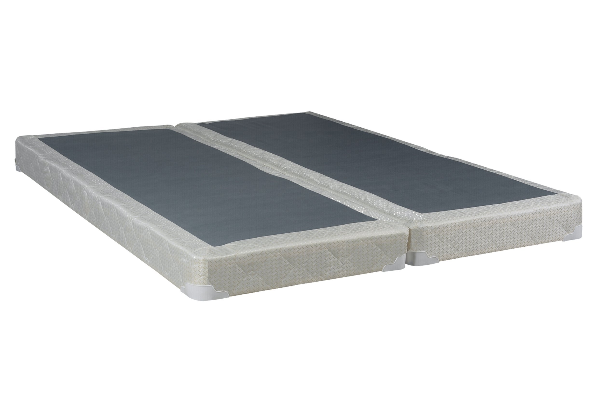 Fully Assembled Firm Orthopedic 4-inch Split Box Spring - Queen Size Mattress Foundation for Back Support, Bedroom Furniture - Perfect for Adjustable Beds, Guest Rooms & Master Bedrooms