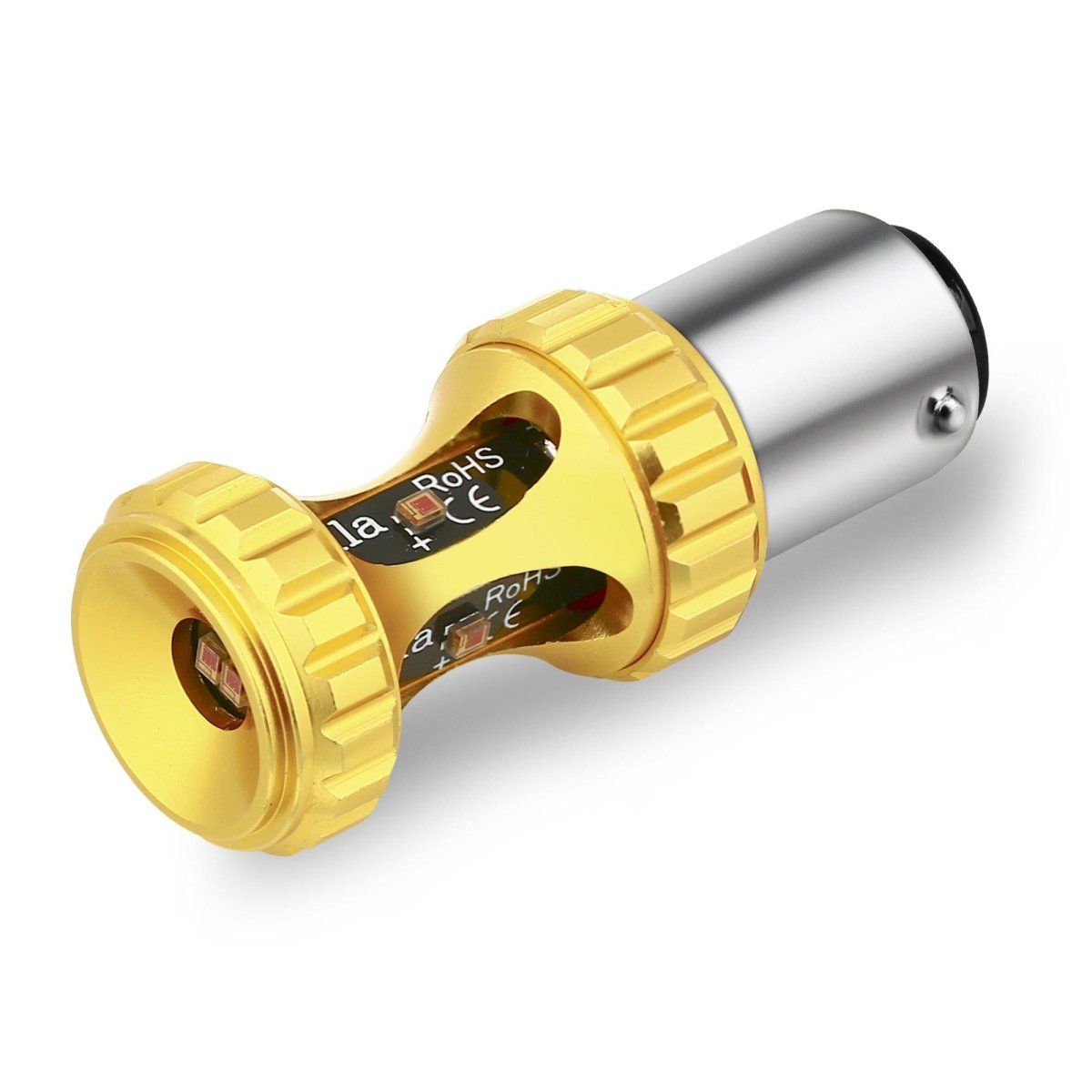 BAY15D 1157 LED Bulbs Super Bright 12V - 6000K White, Amber Yellow, or Red - Perfect for Car Tail Lights, Brake Lights, and Turn Signals