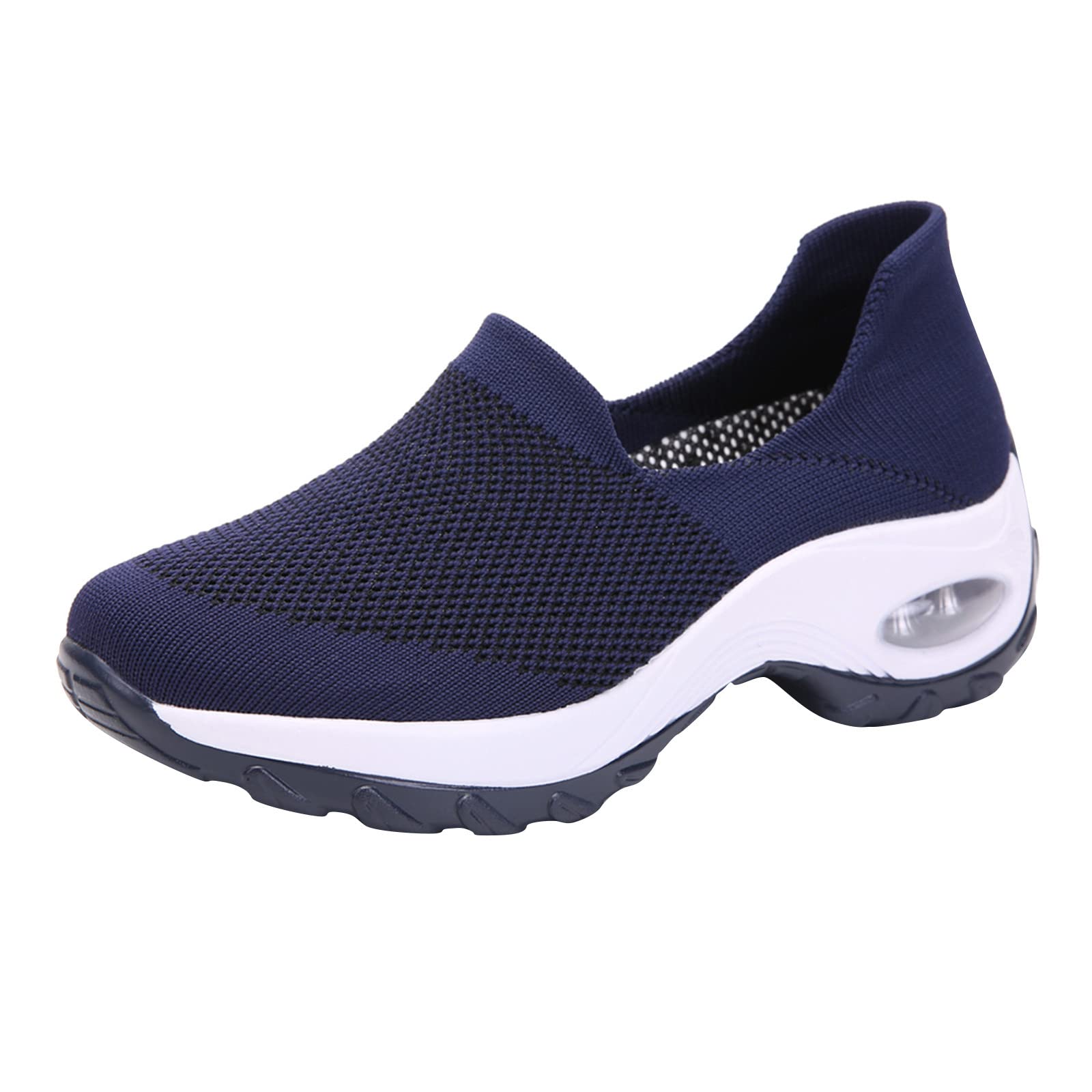 Women's Running Shoes - Lightweight Air Cushion Sneakers with Breathable Mesh & Non-Slip Soft Sole for Jogging, Gym Workouts & Tennis | Ladies Athletic Shoes