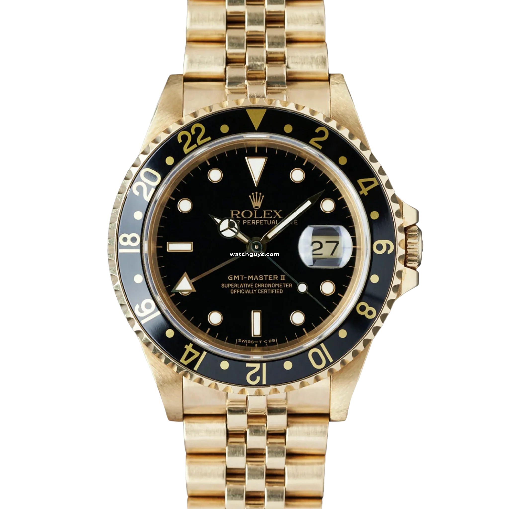 Rolex GMT Master II 16718 Men's Luxury Watch with Black Dial - Perfect for Business, Travel & Collecting