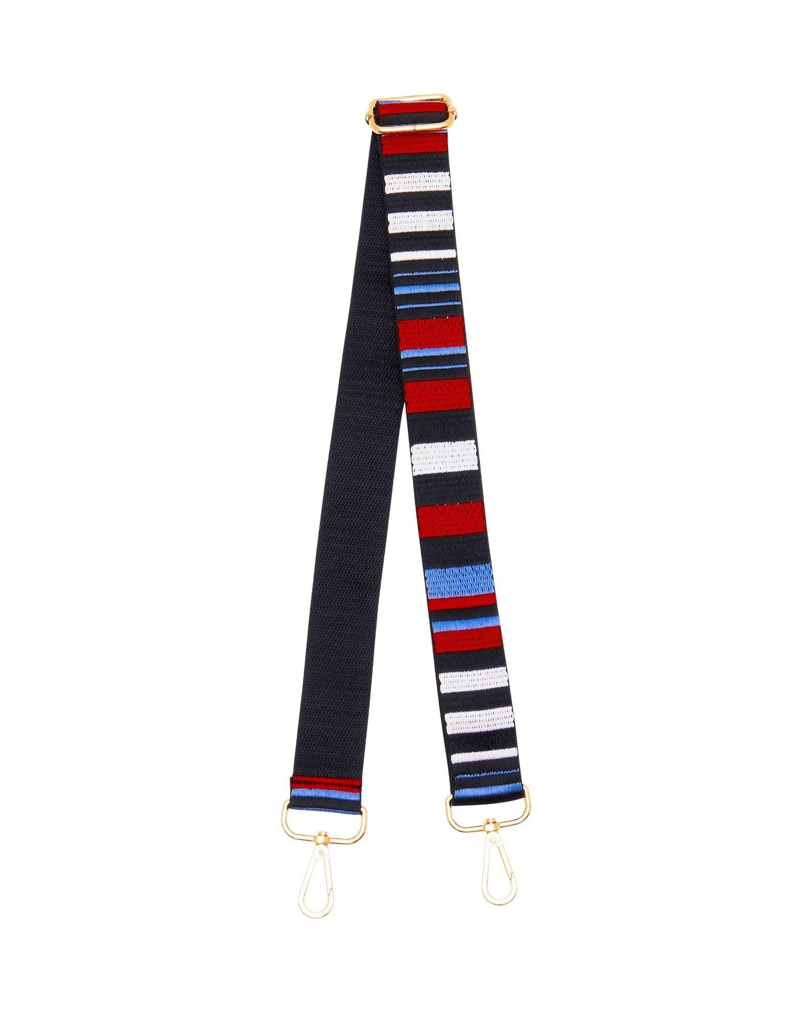 Adjustable Detachable Bag Strap with Striped Design - Perfect for Crossbody Bags, Totes & Travel Accessories | Fashionable & Functional Shoulder Strap for Women & Men
