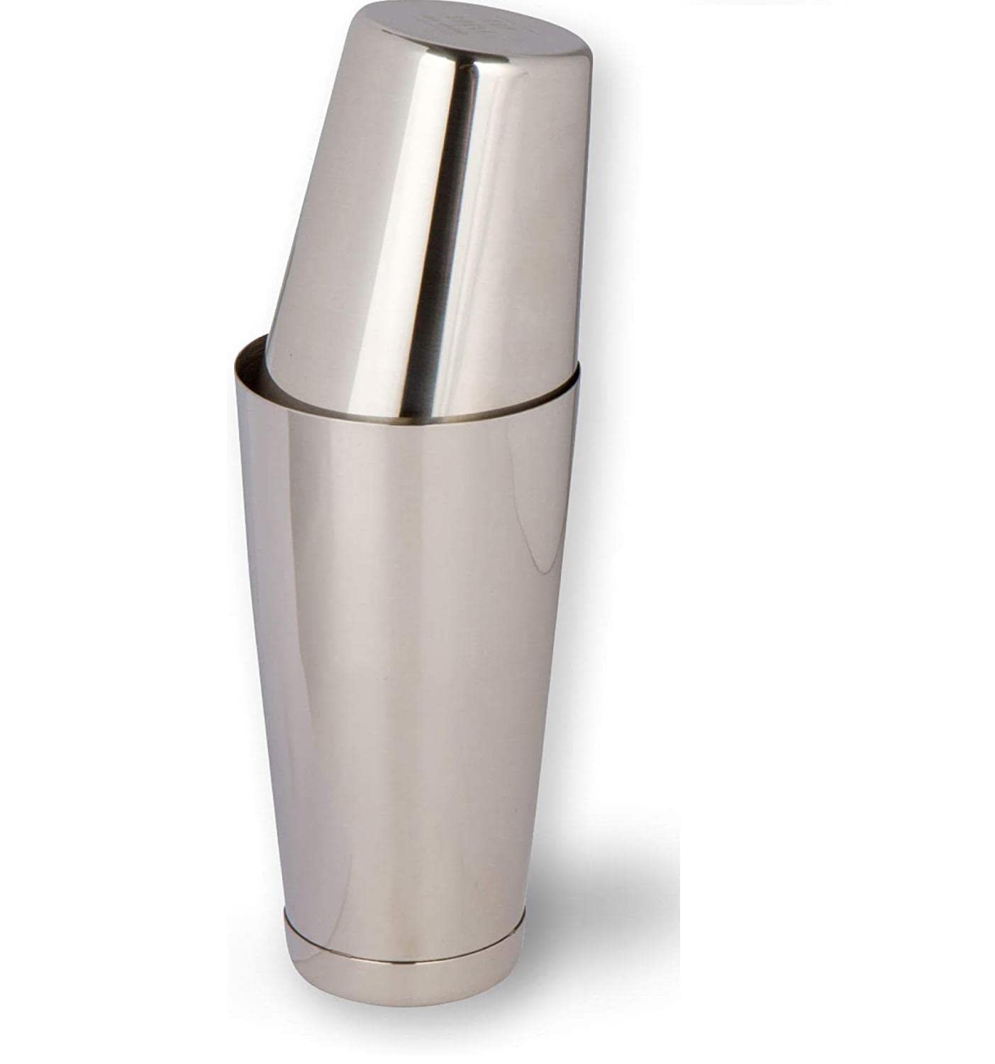 Premium Cocktail Shaker Set - 2-Piece Professional Boston Shaker with Strainer & Lid - Bartender Kit for Mixing, Shaking & Serving Cocktails - Perfect for Home Bars, Parties & Professional Bartending