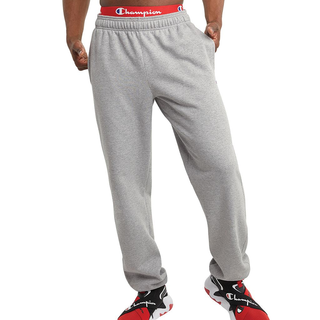 Champion Powerblend Fleece Pants for Men - Soft & Comfortable Joggers, Sweatpants for Casual Wear, Workout & Lounge - Perfect for Gym, Running & Relaxing at Home