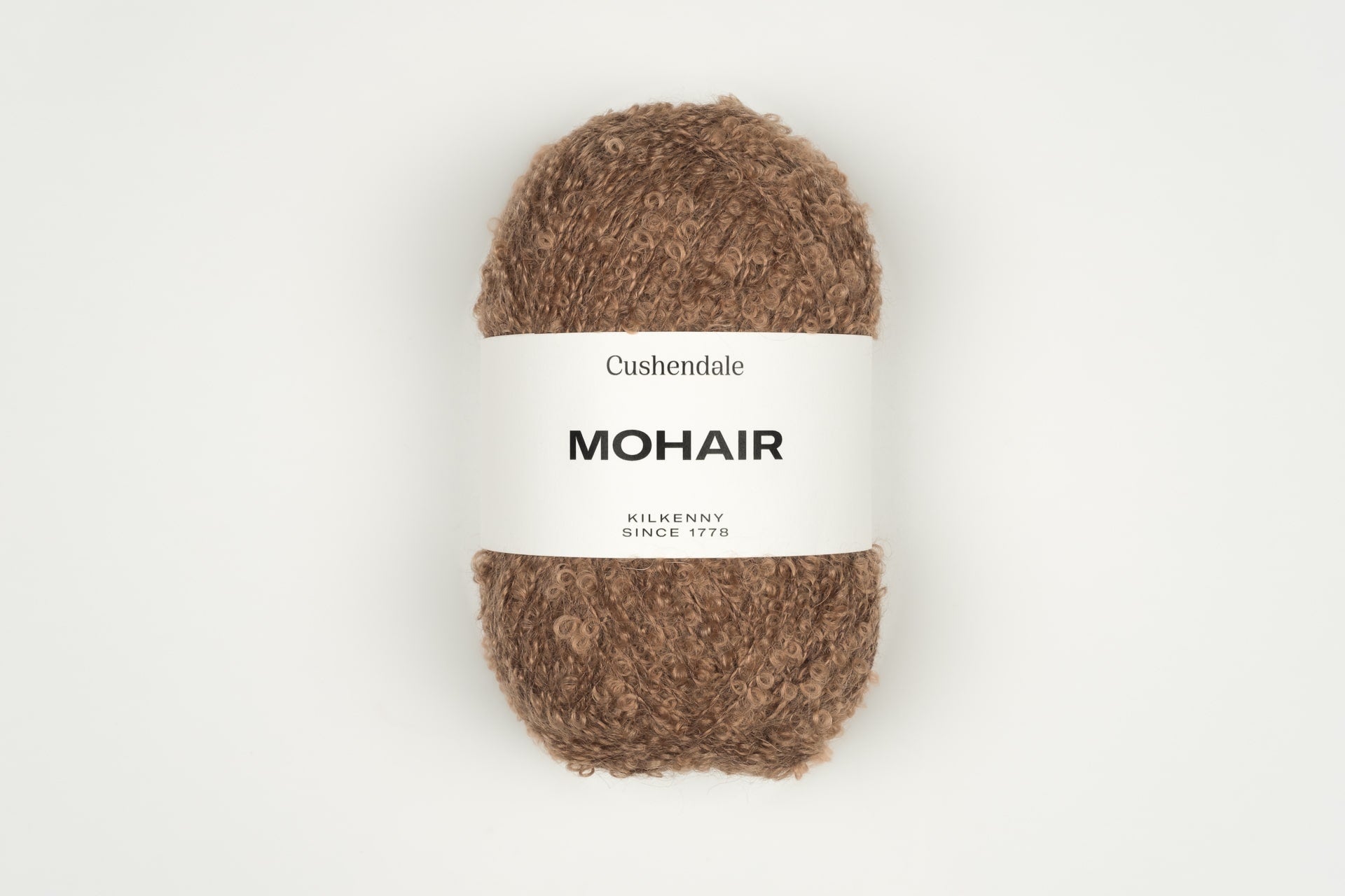 Premium Cocoa Brown Mohair Yarn - Soft & Luxurious Knitting & Crochet Wool for Sweaters, Scarves & Winter Accessories - Perfect for Cozy Handmade Gifts & DIY Craft Projects
