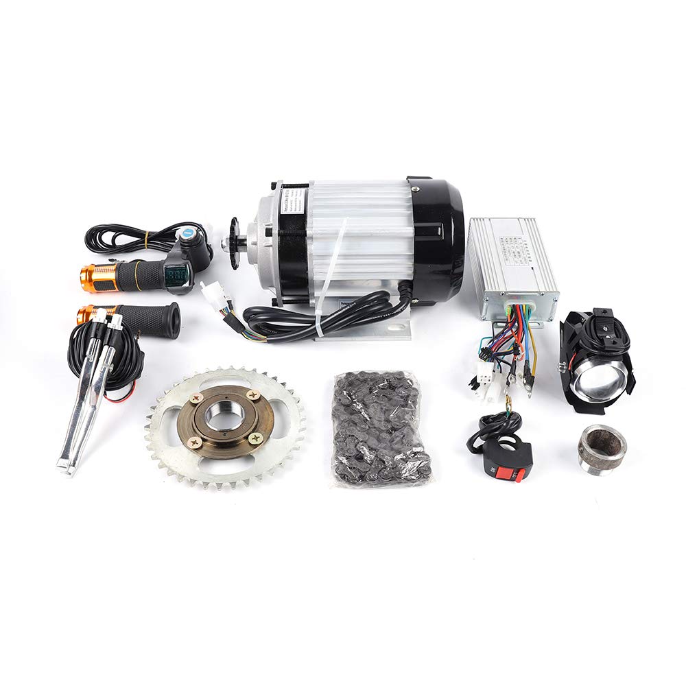 48V 500W Brushless Motor Kit for Electric Tricycle & Rickshaw - High Power Conversion Kit for 3 Wheel Bikes - Perfect for Cargo Transport, Food Vending & Eco-Friendly Commuting