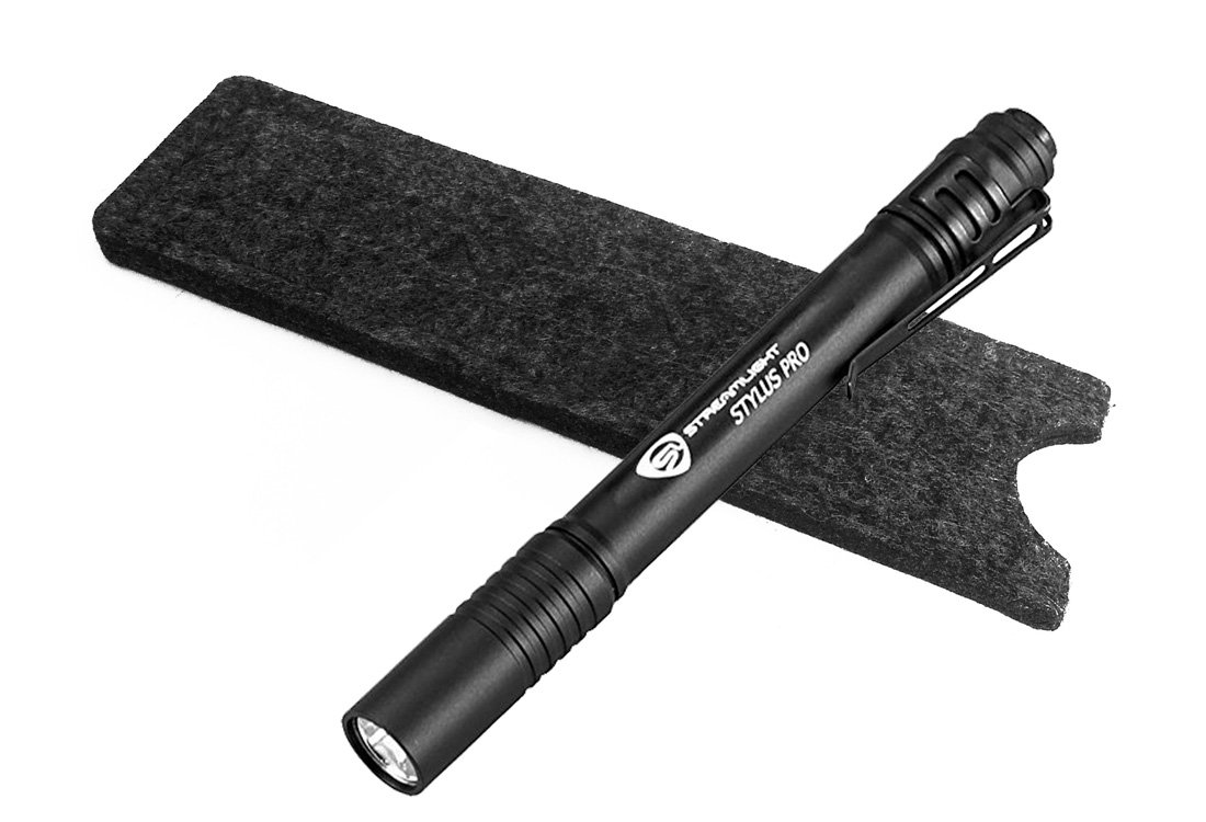 Streamlight 66118 Stylus Pro LED PenLight Travel Case with Holster - Durable Protective Pouch for Flashlight Storage & EDC Gear Organization - Perfect for Camping, Hiking, and Emergency Kits