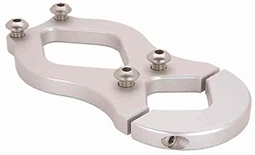 JEGS 50955 Universal Remote Electric Water Pump Mounting Bracket Kit - High Performance Aluminum Alloy for Car, Truck & Racing Vehicles - Easy Installation & Secure Fit