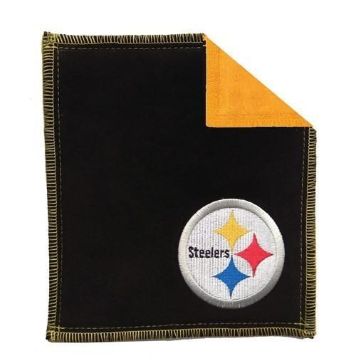 NFL Pittsburgh Steelers Bowling Shammy Towel - Absorbent Microfiber Cloth for Bowling Balls, Sports Fans & Game Day Accessories - Perfect for Bowling Alleys, Tailgating & Steelers Merchandise Collection